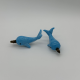 Dolphin Coloured Glaze Decoration Dolphin Coloured Glaze Decoration