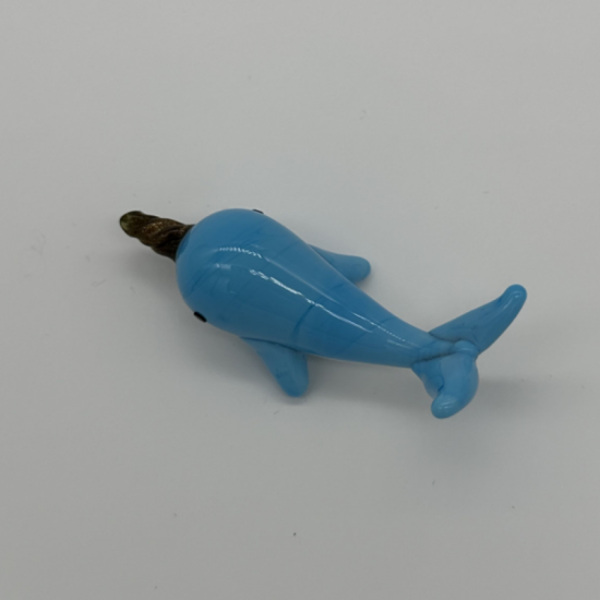 Dolphin Coloured Glaze Decoration Dolphin Coloured Glaze Decoration