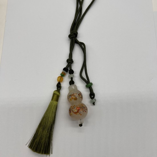 Rainbow White Gourd Pendant Rainbow White Gourd Pendant