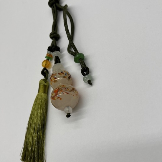 Rainbow White Gourd Pendant Rainbow White Gourd Pendant