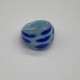 Blue Spotted Glass Ring Blue Spotted Glass Ring