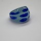 Blue Spotted Glass Ring Blue Spotted Glass Ring