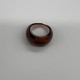 Red And Black Spotted Glass Ring