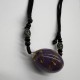 Purple bead necklace Purple bead necklace