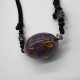 Purple bead necklace Purple bead necklace
