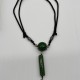 Emerald Beads Nothing Glass Necklace Emerald Beads Nothing Glass Necklace