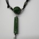 Emerald Beads Nothing Glass Necklace Emerald Beads Nothing Glass Necklace
