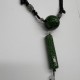Emerald Beads Nothing Glass Necklace Emerald Beads Nothing Glass Necklace