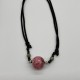 Pink spring glass necklace Pink spring glass necklace