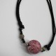 Pink spring glass necklace Pink spring glass necklace