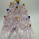 Ribbon Christmas Tree Coloured Glaze Decoration