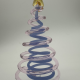 Large Spring Tree (Round) Coloured Glaze Decoration
