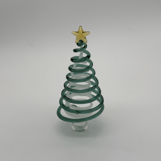Large Spring Tree (Round) Coloured Glaze Decoration