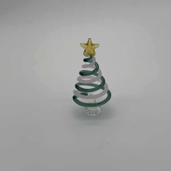 Medium Spring Tree (Round ) Coloured Glaze Decoration Medium Spring Tree (Round ) Coloured Glaze Decoration