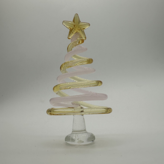 Medium Spring Tree (Round ) Coloured Glaze Decoration Medium Spring Tree (Round ) Coloured Glaze Decoration