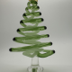 Large Triangle Tree Coloured Glaze Decoration Large Triangle Tree Coloured Glaze Decoration