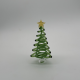 Large Triangle Tree Coloured Glaze Decoration Large Triangle Tree Coloured Glaze Decoration