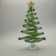 Large Triangle Tree Coloured Glaze Decoration Large Triangle Tree Coloured Glaze Decoration