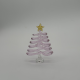 Large Flat Tree Coloured Glaze Decoration