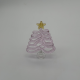 Large Flat Tree Coloured Glaze Decoration