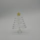 Large Flat Tree Coloured Glaze Decoration
