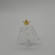 Large Flat Tree Coloured Glaze Decoration
