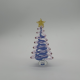 Small Flat Tree Coloured Glaze Decoration