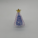 Small Flat Tree Coloured Glaze Decoration