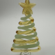 Small Flat Tree Coloured Glaze Decoration