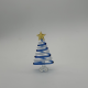 Small Flat Tree Coloured Glaze Decoration