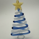 Small Flat Tree Coloured Glaze Decoration