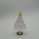 Wire Wrap Base Christmas Tree Coloured Glaze Decoration