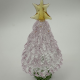 Wire Wrap Base Christmas Tree Coloured Glaze Decoration