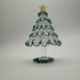 Wire Wrap Base Christmas Tree Coloured Glaze Decoration