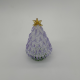 Wire Wrap Base Christmas Tree Coloured Glaze Decoration