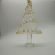 Large Gold Edge Christmas Tree Coloured Glaze Decoration Large Gold Edge Christmas Tree Coloured Glaze Decoration