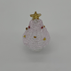 Two-Color Wire Wrapped Christmas Tree Coloured Glaze Decoration