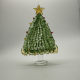 Brushed Triangle Tree Coloured Glaze Decoration