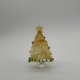 Brushed Triangle Tree Coloured Glaze Decoration