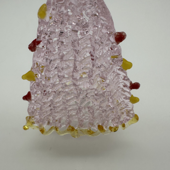 Brushed Triangle Tree Coloured Glaze Decoration