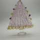 Brushed Triangle Tree Coloured Glaze Decoration