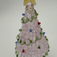 Pink And Green Brushed Tree Coloured Glaze Decoration Pink And Green Brushed Tree Coloured Glaze Decoration