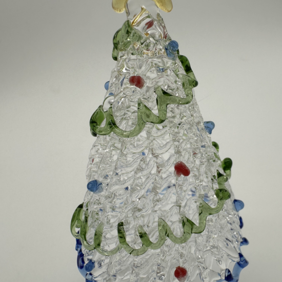 Blue Edge Tree Coloured Glaze Decoration Blue Edge Tree Coloured Glaze Decoration