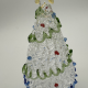Blue Edge Tree Coloured Glaze Decoration Blue Edge Tree Coloured Glaze Decoration