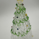 Painted Christmas Tree Coloured Glaze Decoration Painted Christmas Tree Coloured Glaze Decoration