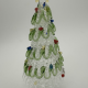 15 cm Tree Coloured Glaze Decoration 15 cm Tree Coloured Glaze Decoration