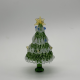 White Edged Cedar Solid Tree Coloured Glaze Decoration White Edged Cedar Solid Tree Coloured Glaze Decoration