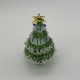 White Edged Cedar Solid Tree Coloured Glaze Decoration White Edged Cedar Solid Tree Coloured Glaze Decoration