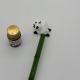 Green Bamboo Glass Pen Coloured Glaze Decoration Green Bamboo Glass Pen Coloured Glaze Decoration