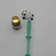 Blue Bamboo Glass Pen Coloured Glaze Decoration Blue Bamboo Glass Pen Coloured Glaze Decoration